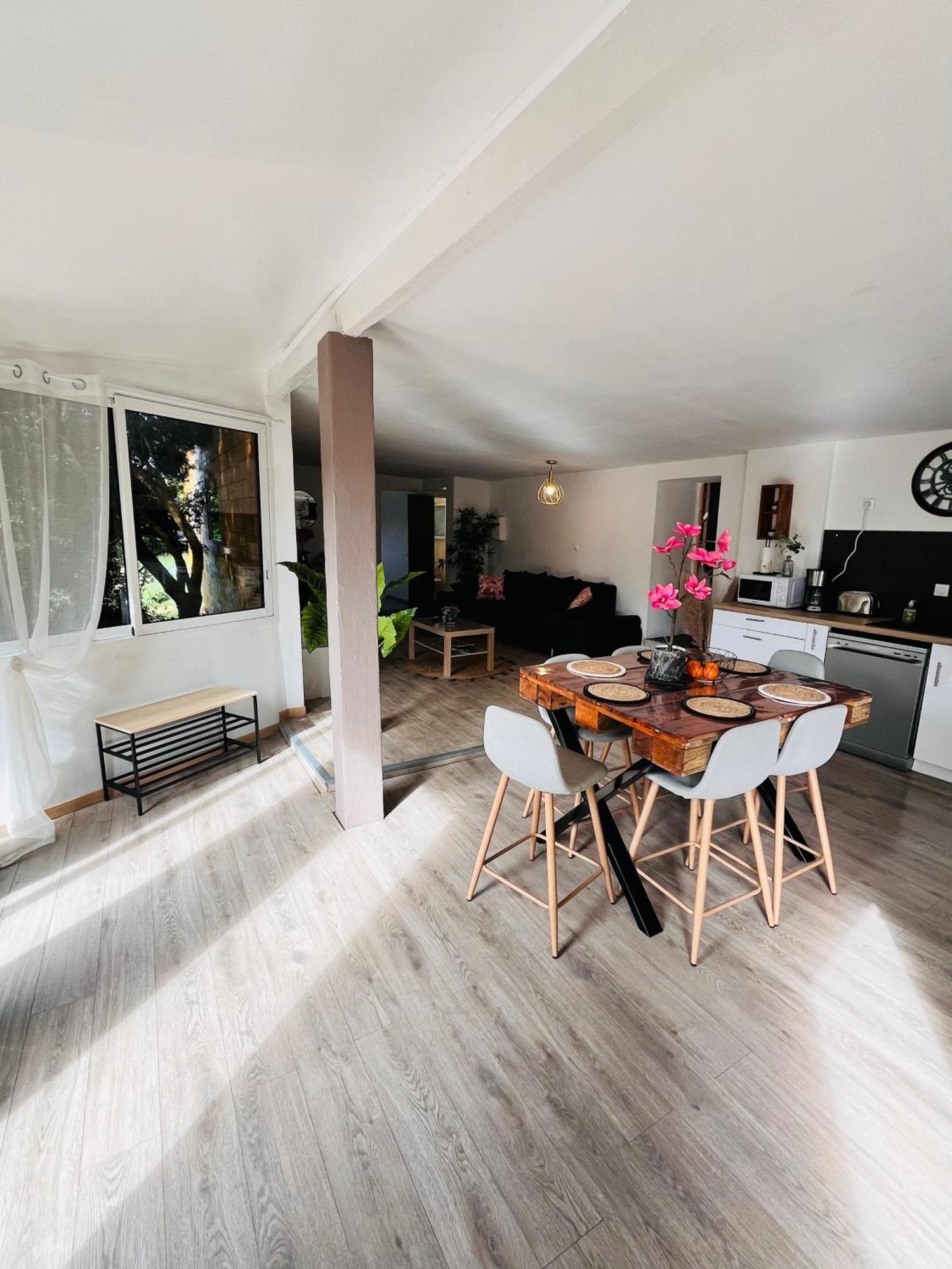 梅兹Location T3 Jardin Avec Piscine别墅 外观 照片