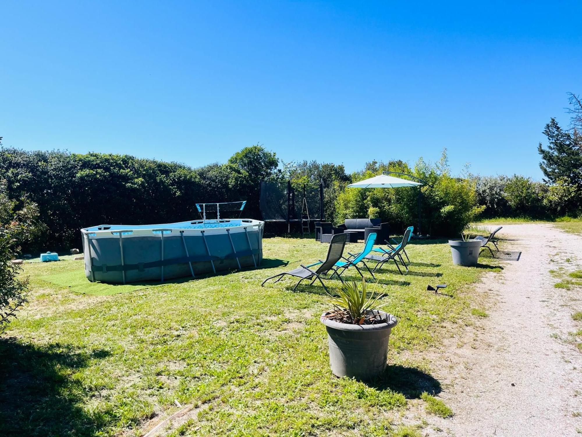 梅兹Location T3 Jardin Avec Piscine别墅 外观 照片